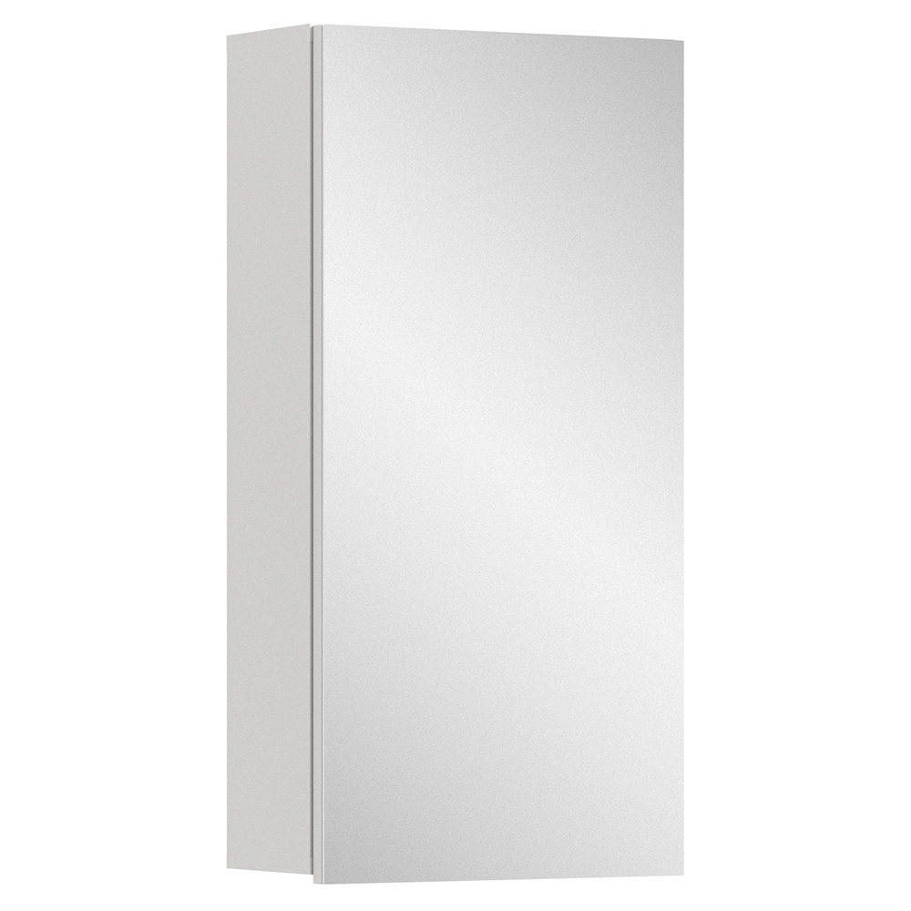 Badezimmer Spiegelschrank Mit 38 Cm Breite In Weiß, 1 Spiegeltür - Vellore-158