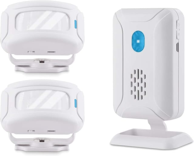 Sensor Infrarot-türklingel, Alarmsensor, Klingel, Durchgangsladegerät Oder Eingangsmelder, Willkommener Gast Mit 32 Melodien Für Zuhause, Geschäft, 2 Infrarot + 1 Empfänger
