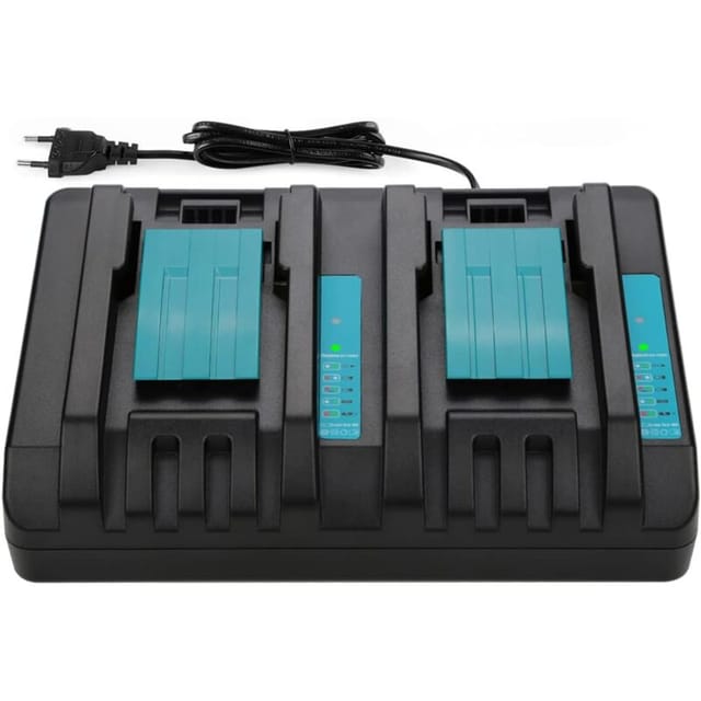 14,4 v 18 v 4 a Dual-Port-Ladegerät für Makita DC18RD