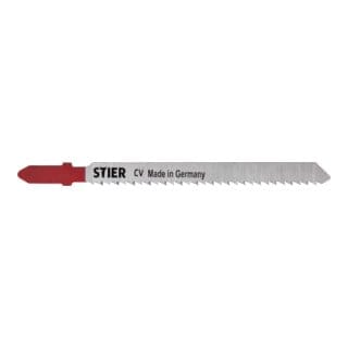 Stichsägeblatt, ST3102, 20 Stück, Schnittlänge 75 mm, Zahnteilung 2,5 mm, perfekt geeignet zum Zuschneiden von Holz, Arbeitsplatten, Verbundplatten,