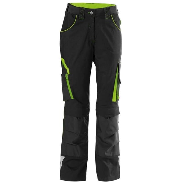 Fortis Bundhose Damen PERFORMANCE 24 Gr.54 schwarz/limette