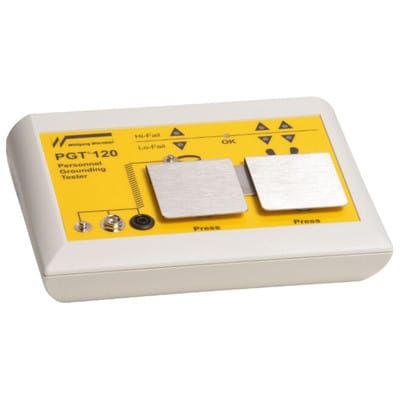 PGT®120 ESD-Testgeräte-Set Personenerdung inkl. Fußplatte, inkl. Werkskalibriersch - Wolfgang Warmbier