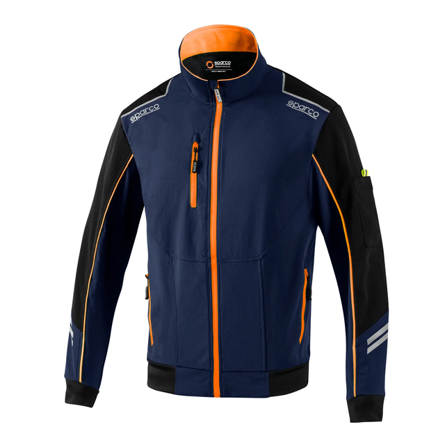 Sparco 02413BMAF Tech Light-Shell Arbeitsjacke Austin Blue S