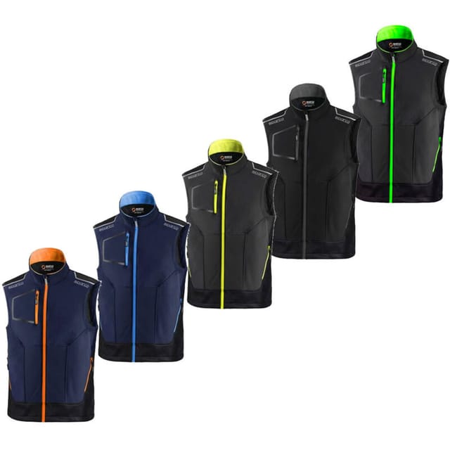 02419BMAF Leichte Weste Tech Illinois Blau m - Sparco