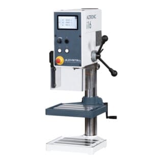 Tischbohrmaschine alztronic i16 mm mit Drehzahleingabe - Alzmetall
