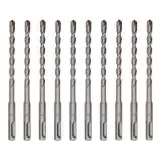 STIER SDS-plus-Bohrer, 10 Stück, Länge 160 mm, Durchmesser 10 mm, geeignet für Beton & Mauerwerk, Steinbohrer, Betonbohrer, Sds plus Bohrer Set,
