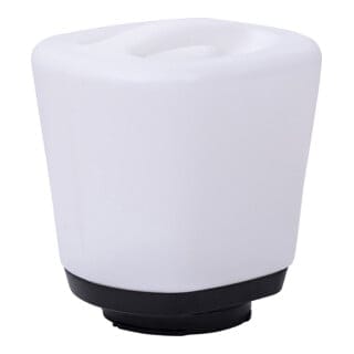 360° Leuchtenaufsatz, passend für Baustrahler mit Bluetooth Lautsprecher - Stier