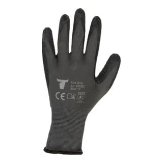 Montagehandschuh, 12 Paar, Flex Grip, Größe 11, hochwertige Naturlatexbeschichtung, Exzellentes Tastgefühl, Schutz vor Flüssigkeiten & Kälte, hohe