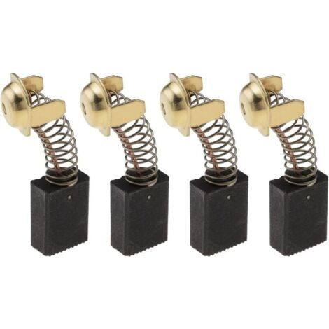 Pair 2 Pairs Motor Carbon Brushes 17 X 13 X 7 Mm Auto Shut-off Carbon Brushes Compatible With Scheppach Hs 110 Table Saw