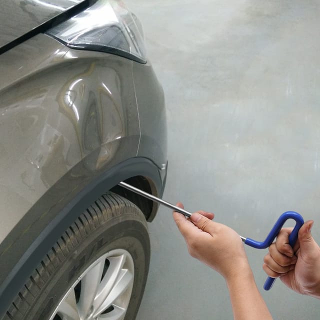 10 Tlg Ausbeulwerkzeug Ausbeul Stangen Smart Repair Dellen Werkzeug Ausbeuleisen