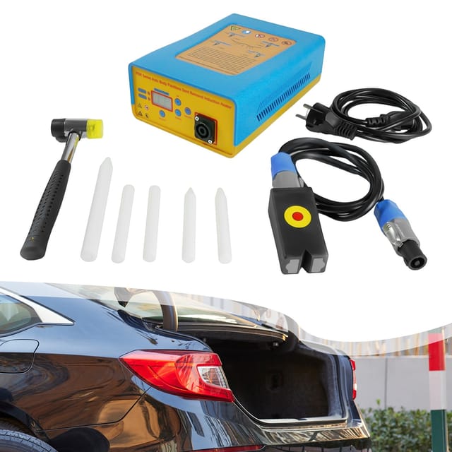 Pdr Induction Heater Machine Hot Box Car Paintless Dent Repair Tool Kit 1380w De