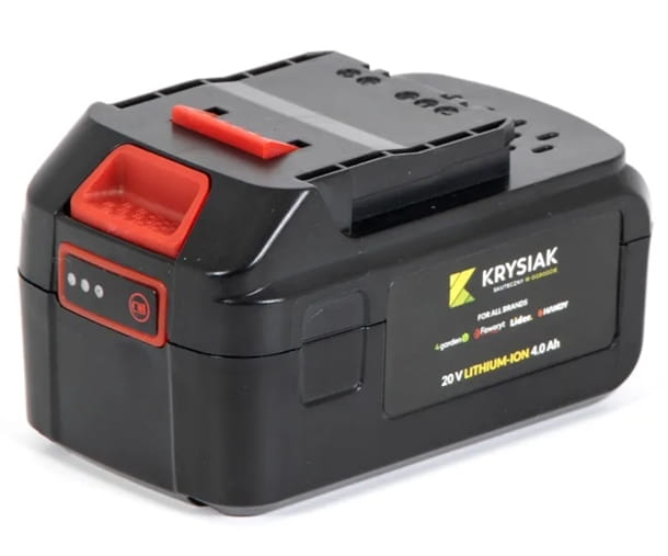 4garden Lithium-ionen-akku 20v 4,0a