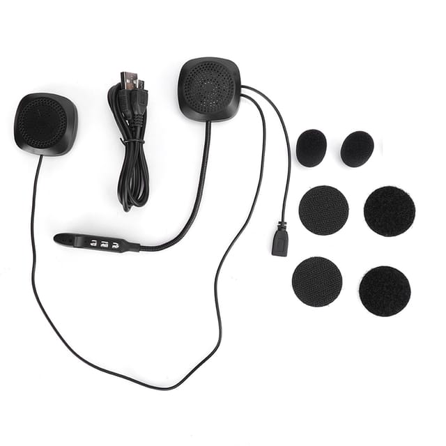 Motorradhelm mit Bluetooth 5.0, Mikrofon, Freisprecheinrichtung und Stereoklang für Anrufe