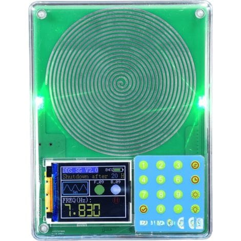Fg-300 Hochpräziser, Multifunktionaler, Tragbarer Signalgenerator: Erzeugt Signale Von 0,001 Hz Bis 200 Khz (7,83 Hz Schumann-welle).