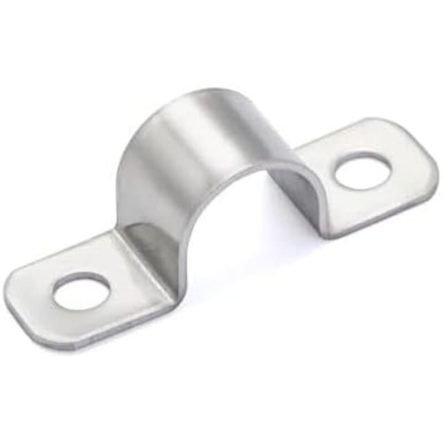 20 Kabelklemmen, 2 Löcher, Rohrbefestigung, Edelstahl 304, Mini-kabelklemme, Elektrische Kabelbefestigung Für Drähte Mit 10 Mm Durchmesser