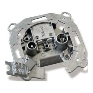 2-fach Einzel-/Stichleitungsdose AD: 5 d 5-2400 MHz, TV/RF+SAT UE2400ST