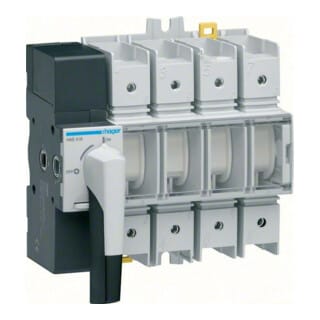 Modularer Drehlasttrennschalter mit sichtbarer Unterbrechung 3P 160A, Größe 4