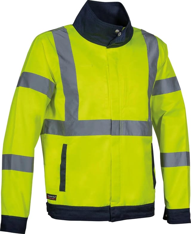 Cofra GDGIXL Dazzle Arbeitsjacke Gelb XL