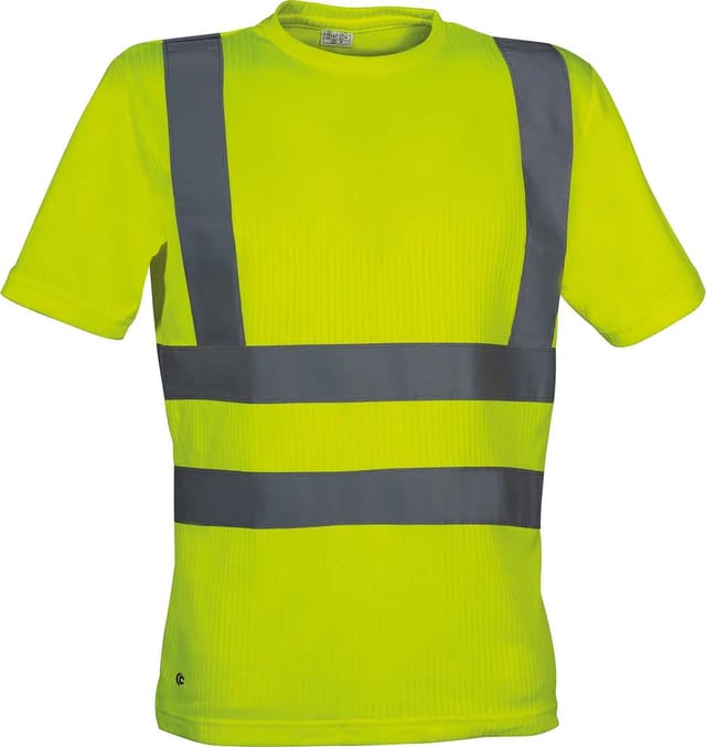 Cofra TALGM Arbeits-T-Shirt High Visibility Alert Gelb M