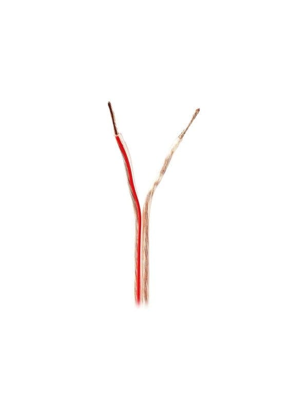 Nedis - Lautsprecherkabel 2x 150 mm kupfer 1000 m rund pvc transparent rolle