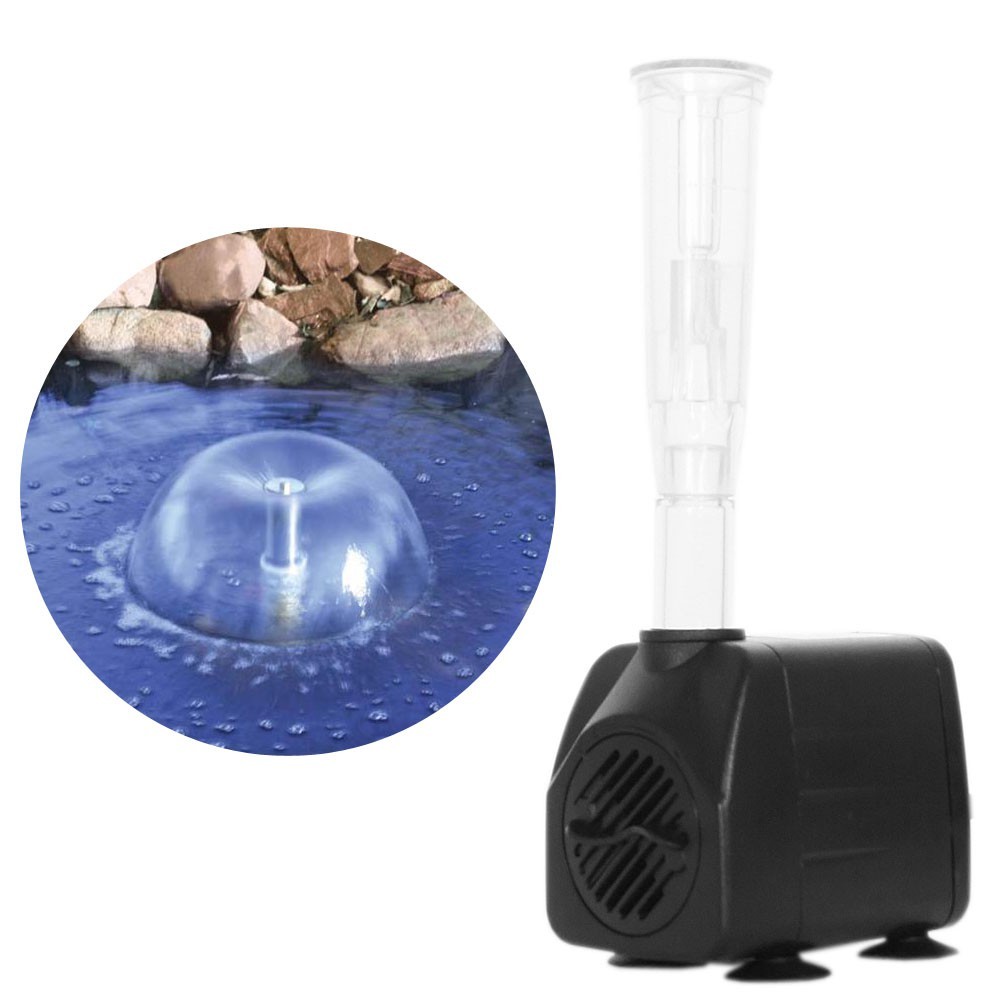 Springbrunnenpumpe Mit Düse Für Teiche Und Aquarien 1000l/h Fhsb-750