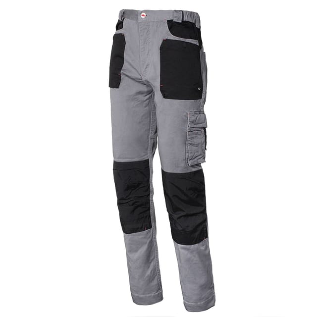 Issaline 8730W-080 Winter-Stretch-Arbeitshose, Grau, XXL