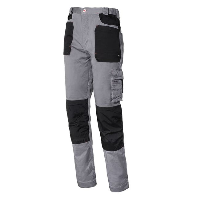 Issaline 8730W-080 Winter-Stretch-Arbeitshose, Grau, S