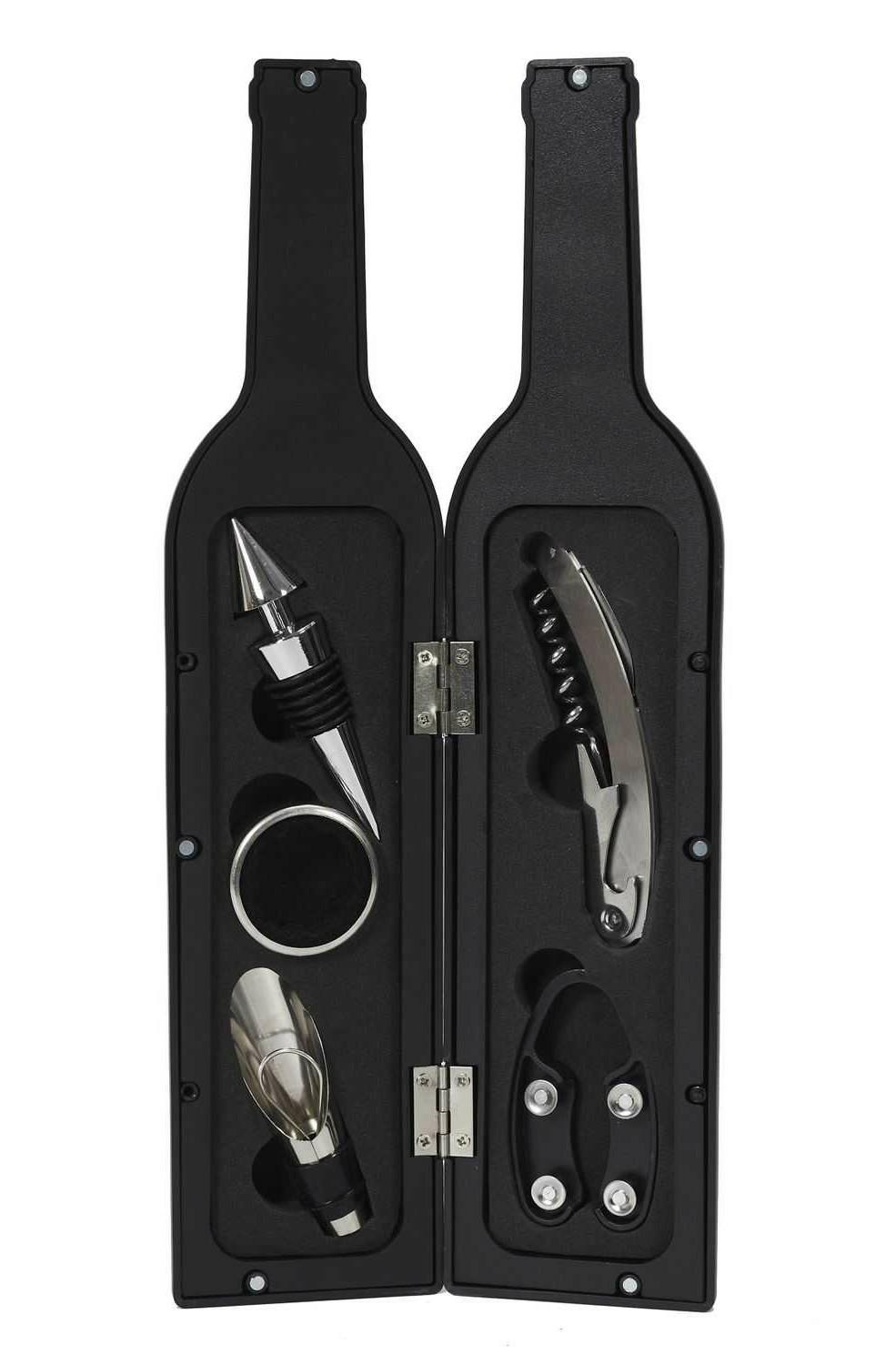 5-teiliges Flaschen-box-weinset