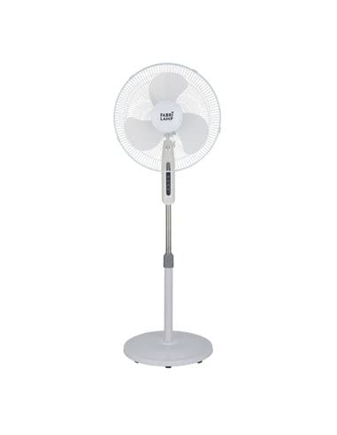 [neuwertig] Fabrilamp Ventilator De Pie Etesio Blanco 3 Velocides 40w Oszillierend 3 Klingen Weiß Regx43x40 Cm