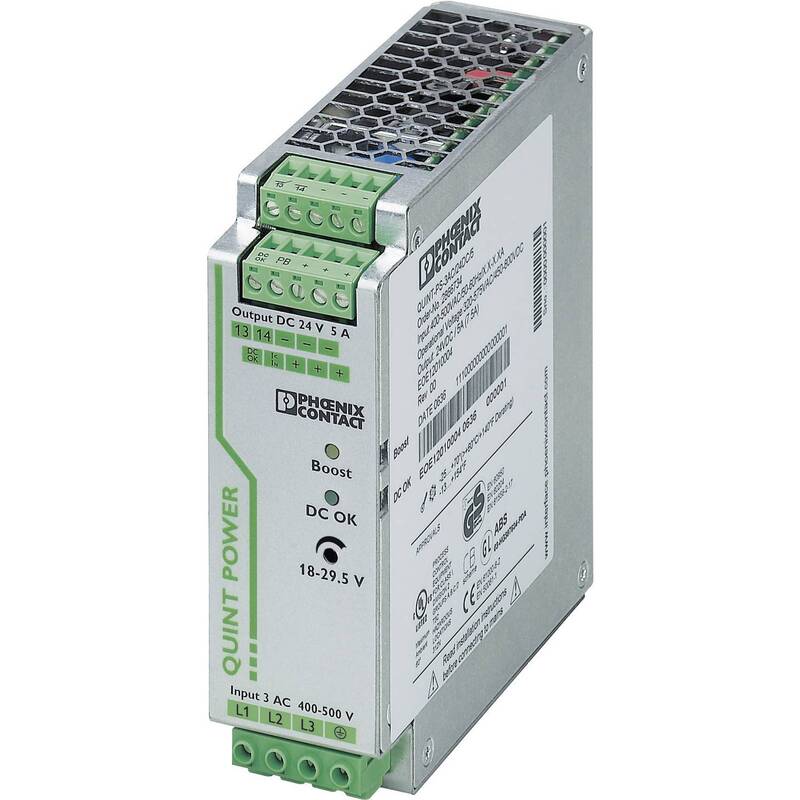 [neuwertig] B-ware Phoenix Contact Netzteil Stromversorgung Hutschienen Quint Power 24v 5a 120w