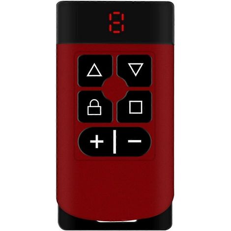 6-button Garage Door Remote Control Duplicator 315mhz-868mhz Multi-frequency Code Grabber Clone Gate Red