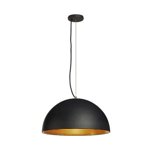 [gebraucht] B-ware Slv Forchini M Pd-1 Hängeleuchte Hängeleuchte Lampe Leuchte 40w 50cm Schwarz/gol