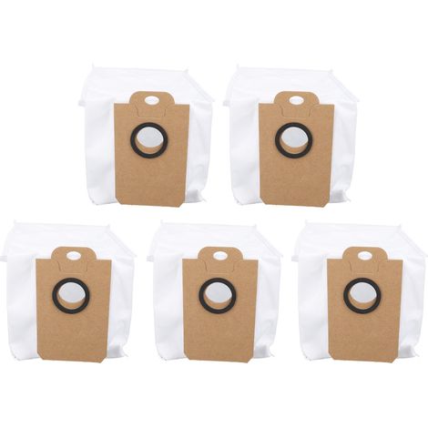 Sacs À Poussière Pour Aspirateur - Lot De 5 Sacs Nonwoven Anti-fuite Compatibles Conga 2299, Ultra 2499 Et 7490