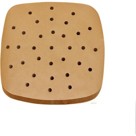Parchment Paper - Perforated - Food-grade - For Air Fryer Oven Microwave - 100 Pieces