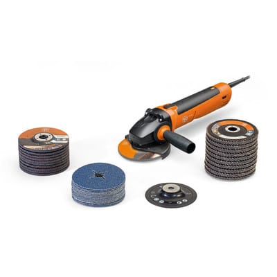 Fein Compact-Winkelschleifer CG 15-125 BL Set Heavy Duty Ø 125 mm 1.500 W - 72226762000