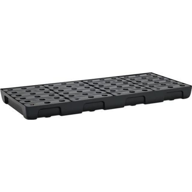 Cemo - Regalwanne 44l L1295xB595xH95mm pe m.PE-Rost u.Leckanzeiger