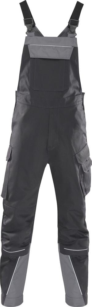 ROFA Latzhose PRO-LINE 2306 zweifarbig Größe 50 anthrazit-grau