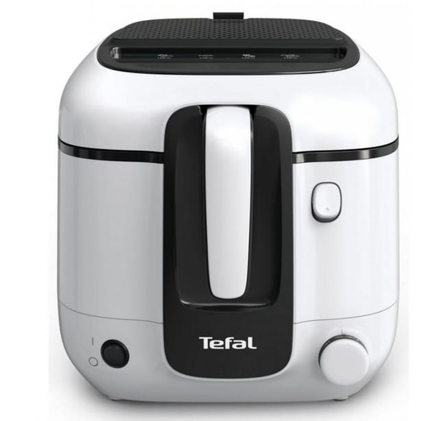 Elektrische Fritteuse Tefal FR3101 schwarz weiß 1800 W