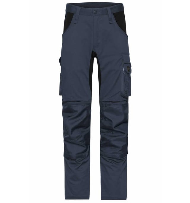 James & Nicholson Arbeitshose JN1812 Gr. 25 carbon/black