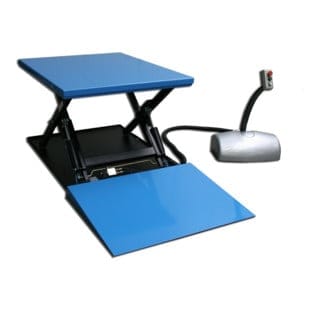 HanseLifter Hubtisch HTF-G 380V mit Auffahrrampe Hubhöhe 840mm Tragkraft 1000kg