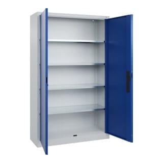 C+p Möbelsysteme - c+p Flügeltürenschrank Serie 89, 1950x1200x400mm, 7035/5010