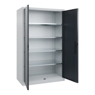 C+P 677607 Werkstatt-Flügeltürschrank HxBxT 1950 x 1200 x