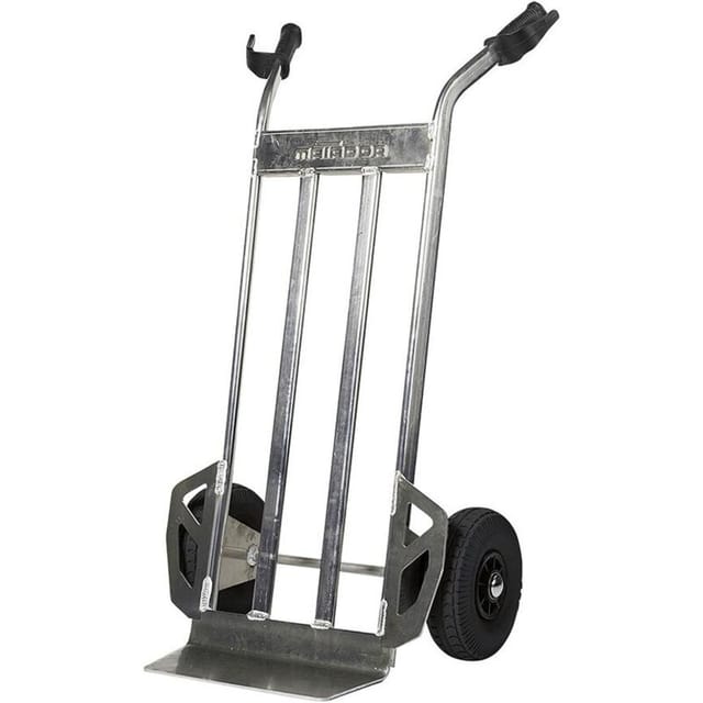 Protaurus - matador Stapelkarre aluminium m. fester Schaufel Tragkraft 350 kg, Luftbereifung