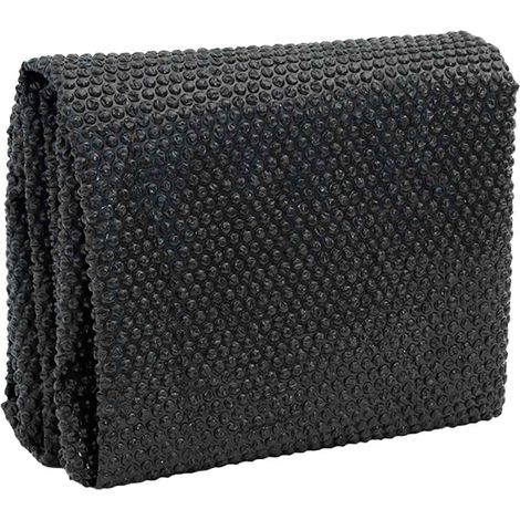 Film Solaire De Piscine Flottant Pe 549x274 Cm Noir Et Bleu