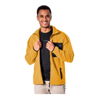 Zip Fleece xxl Golden Brown - Stier
