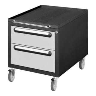 Rollcontainer Premium mit 2 Schubladen BxTxH 480x600x540 mm - Stier