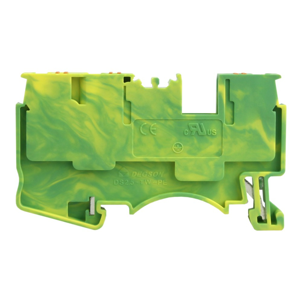 Gelbgrüner Pe-steckverbinder 2,5 Mm² 3-adrig 1-polig