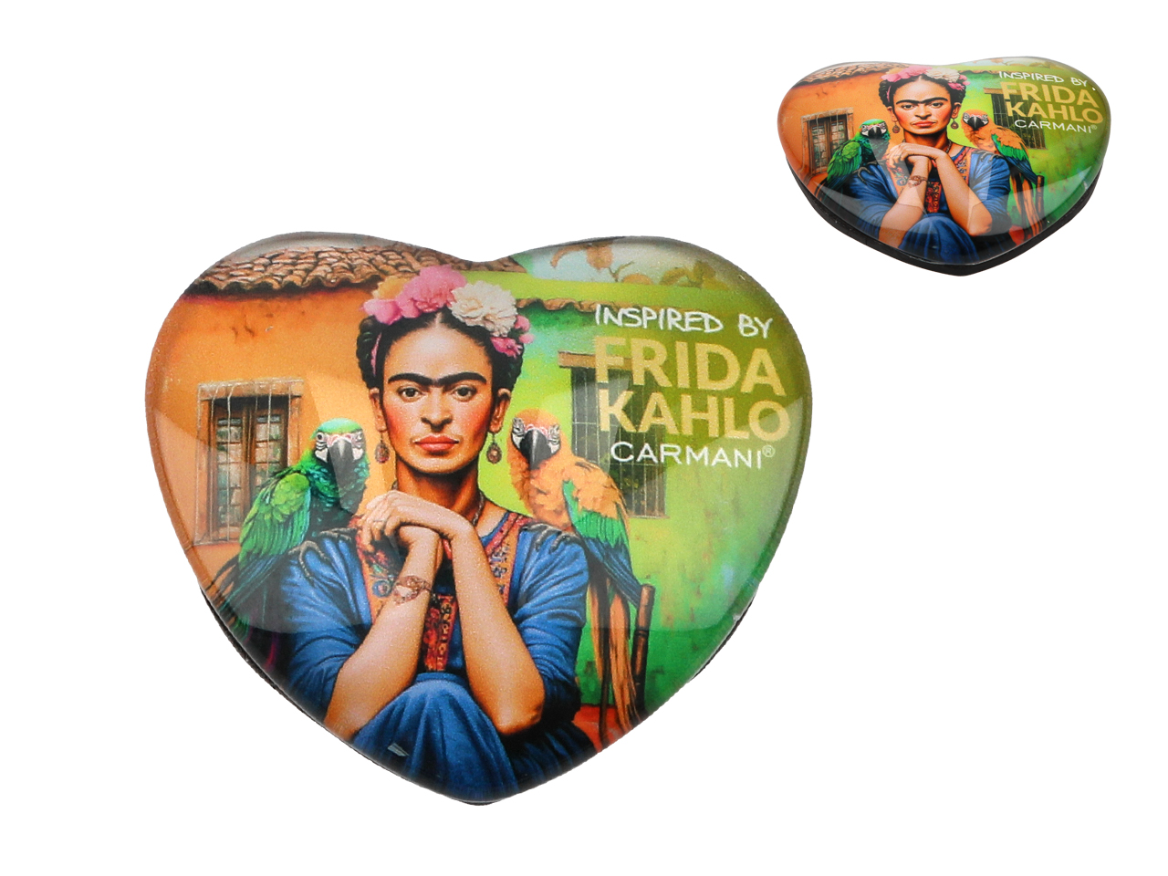 Kühlschrankmagnet In Herzform, Frida-kahlo-gemälde, Küchendekoration, Gadget