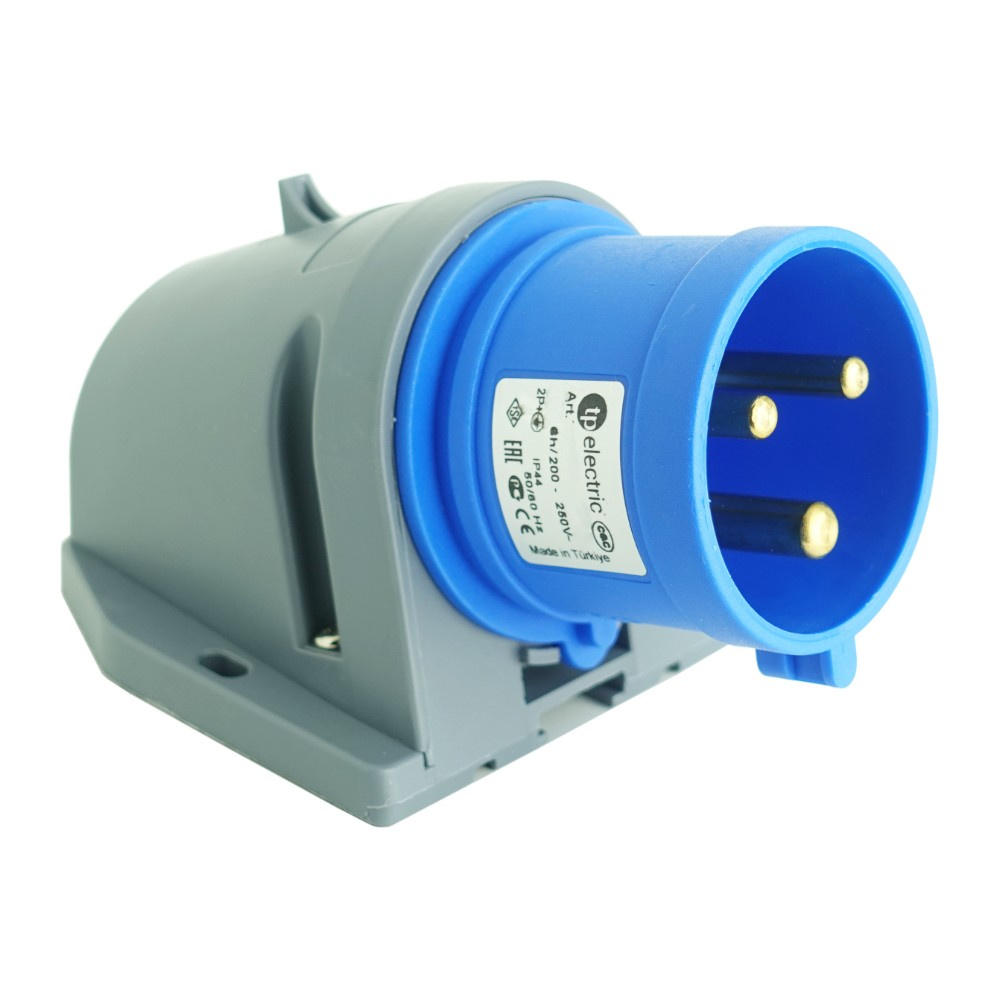 Aufputz-campingstecker Cee 3p 32a 230v Industriestrom