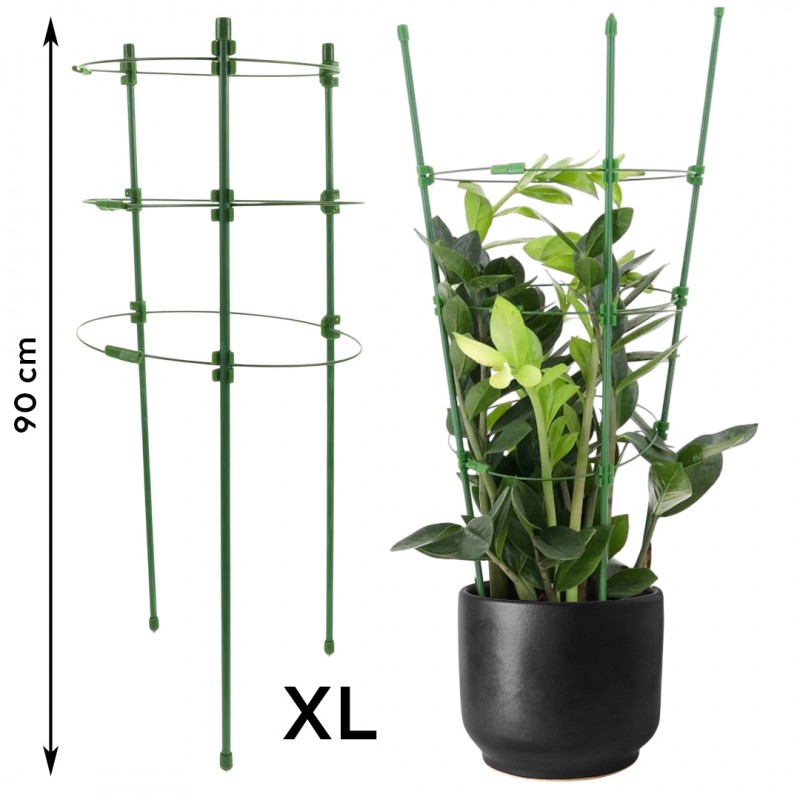 Ringstütze Für Pflanzen, Blumen, Gemüse, Garten Xl 30 X 90 Cm